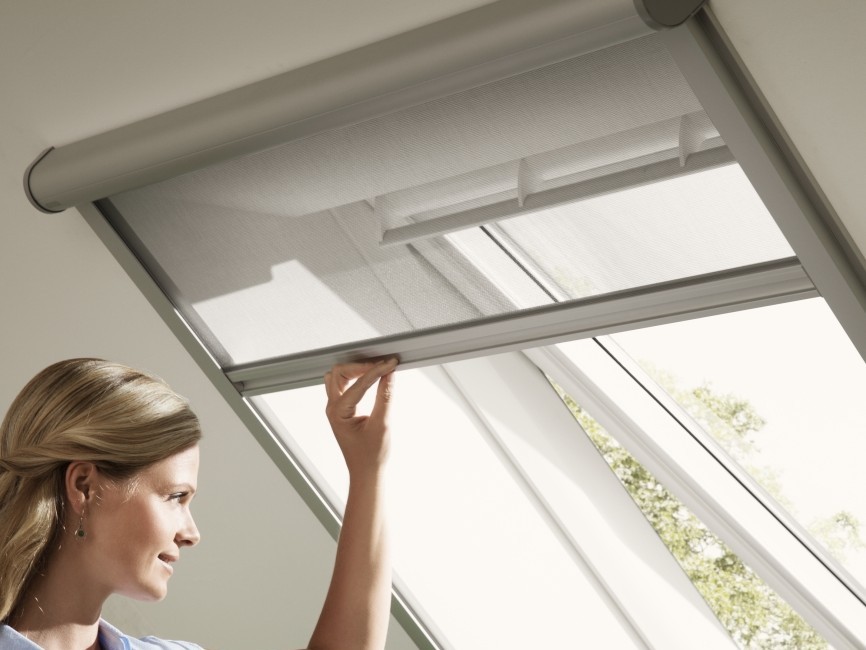 Dachfenster velux insektenschutz